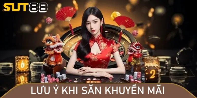 Lưu ý để săn khuyến mãi SUT88 thành công Lưu ý để săn khuyến mãi SUT88 thành công