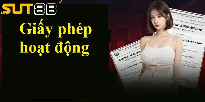Giấy phép hoạt động cam kết minh bạch trong các giao dịch Giấy phép hoạt động cam kết minh bạch trong các giao dịch